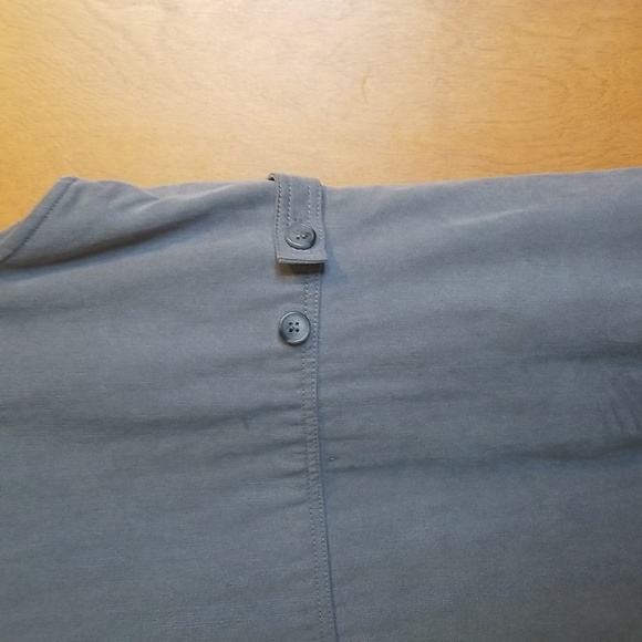 Valerie Stevens Vintage Womens Lyocell V Neck Grey Maxi Dress - Picture 4 of 7